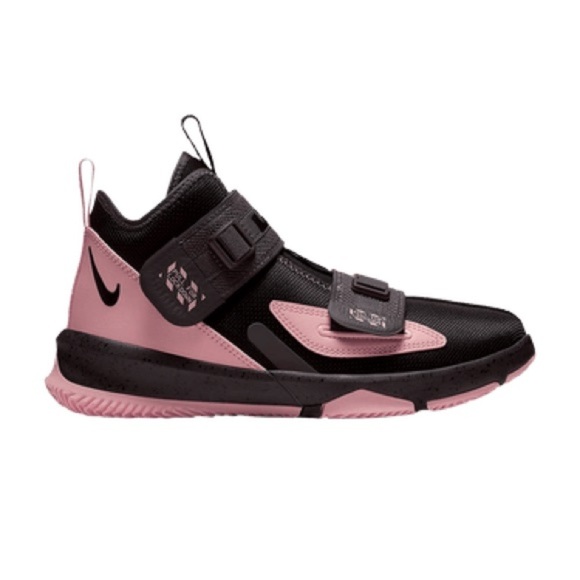 Nike Other - Nike Lebron Soldier 13 GS 'Black Bleached Coral' Youth Sneakers
